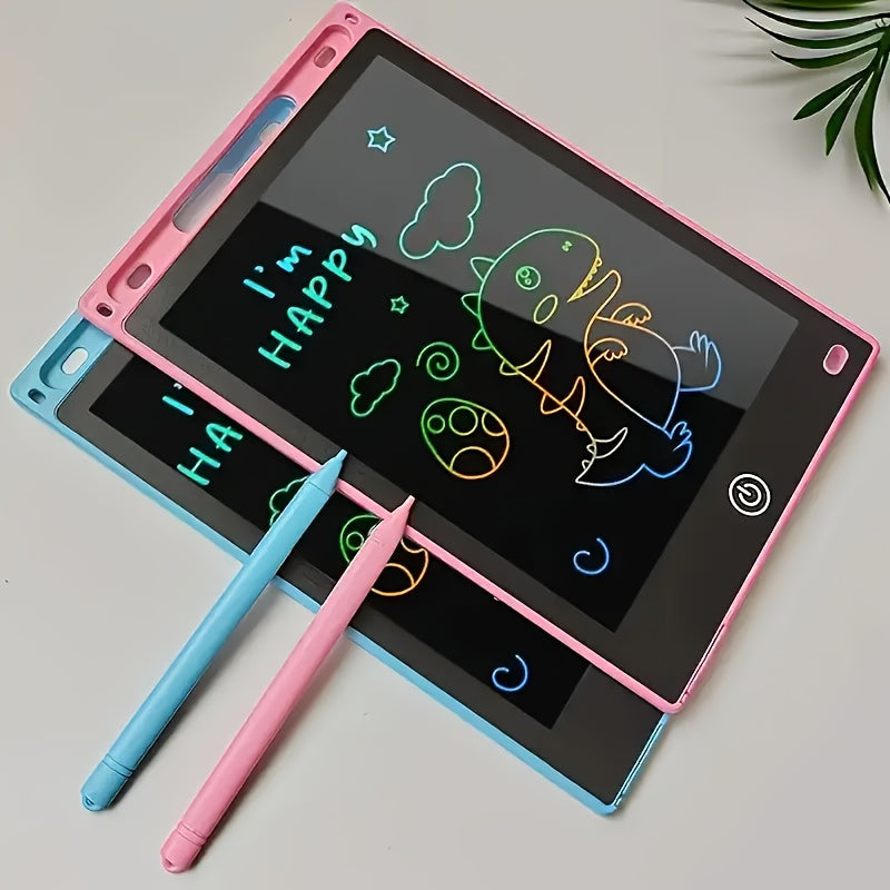 LCD-Schreibtafel mit farbigem Bildschirm 21,59 cm , Zeichnen  – batteriebetriebenes Lernspiel