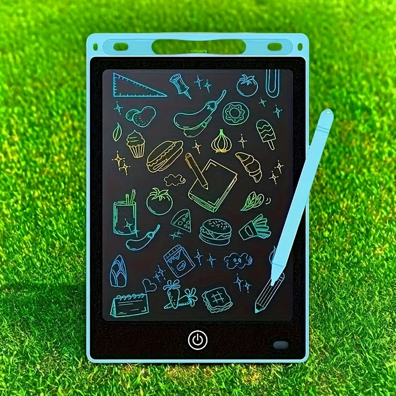 LCD-Schreibtafel mit farbigem Bildschirm 21,59 cm , Zeichnen  – batteriebetriebenes Lernspiel