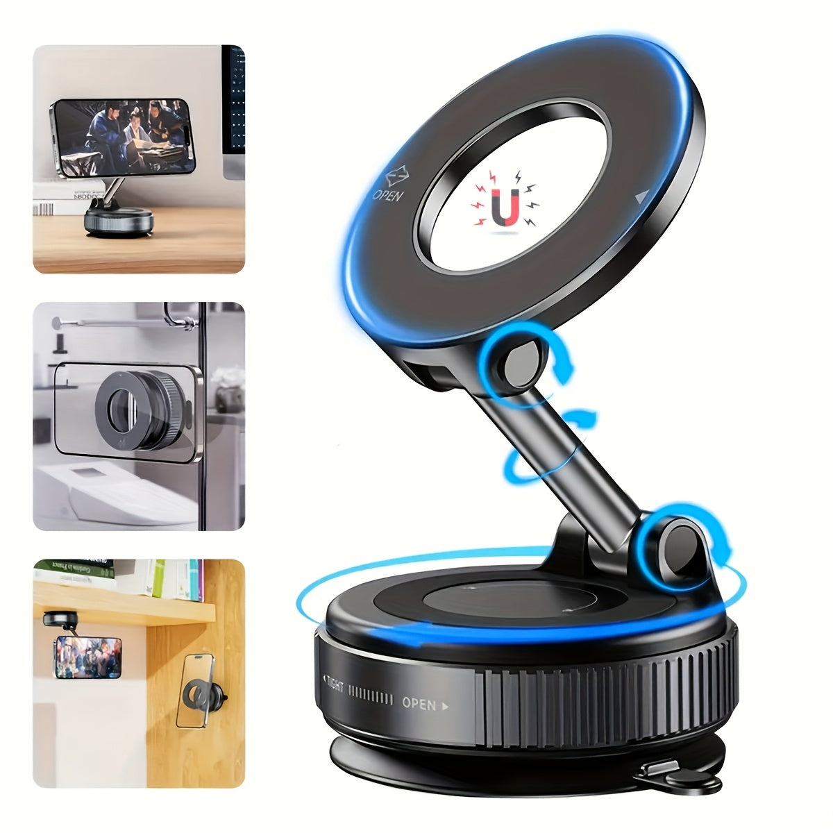 360° drehbarer magnetischer Handyhalter