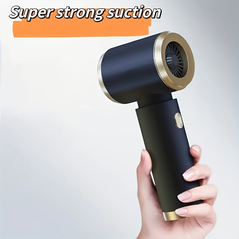 Mini - Auto-Staubsauger tragbar & aufladbar | 3-in-1: Staubsaugen, Luftbläser| 5000 PA Hochleistung |