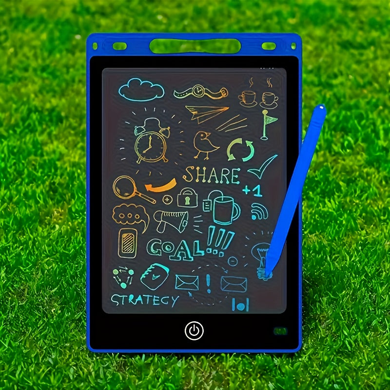 LCD-Schreibtafel mit farbigem Bildschirm 21,59 cm , Zeichnen  – batteriebetriebenes Lernspiel