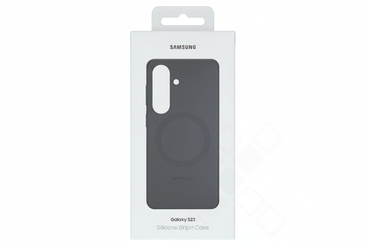SAMSUNG Silicone Magnet Case, Backcover, Samsung, Galaxy S26, Black