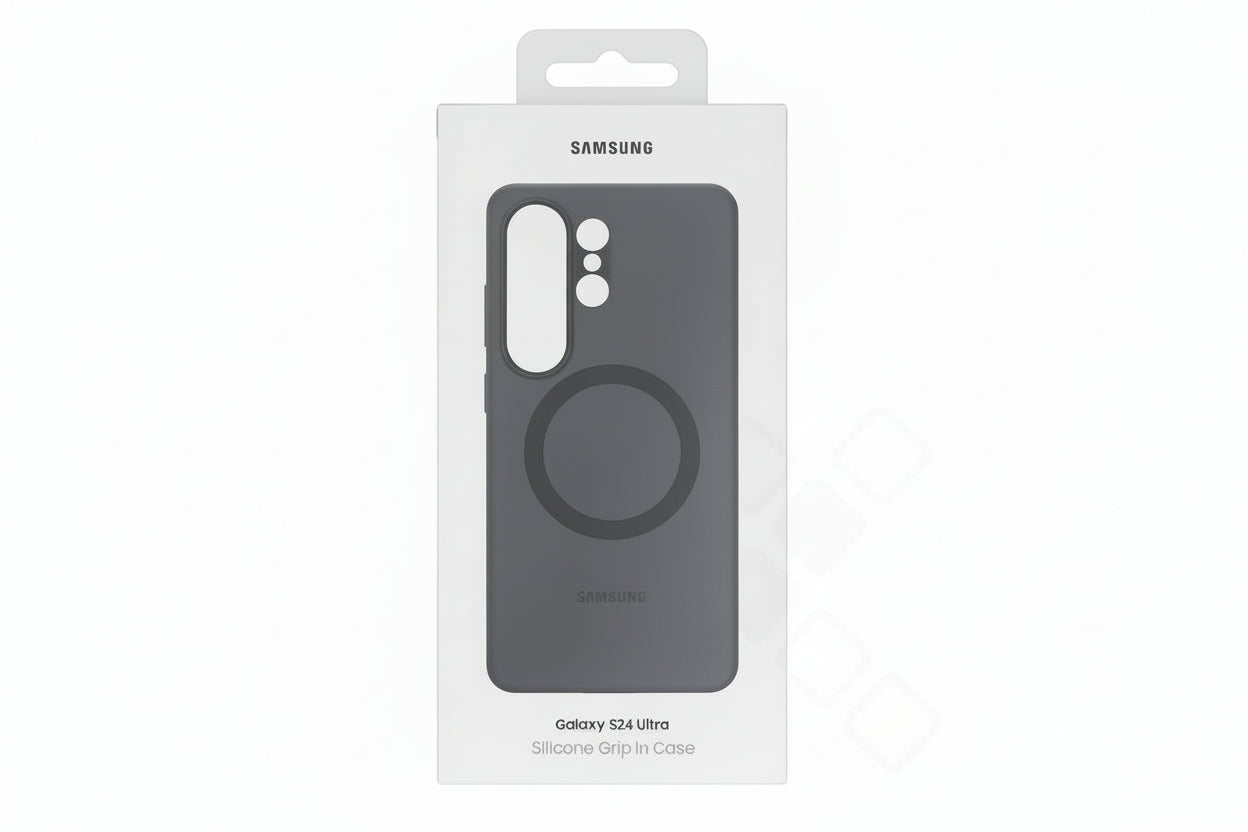 SAMSUNG Silicone Magnet Case, Backcover, Samsung, Galaxy S26 Ultra, Black