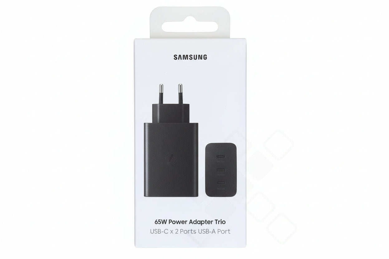 Samsung Power Adapter Trio EP-T6530NBEGEU 65W - black