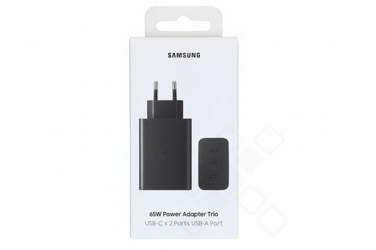 Samsung Power Adapter Trio EP-T6530NBEGEU 65W - black