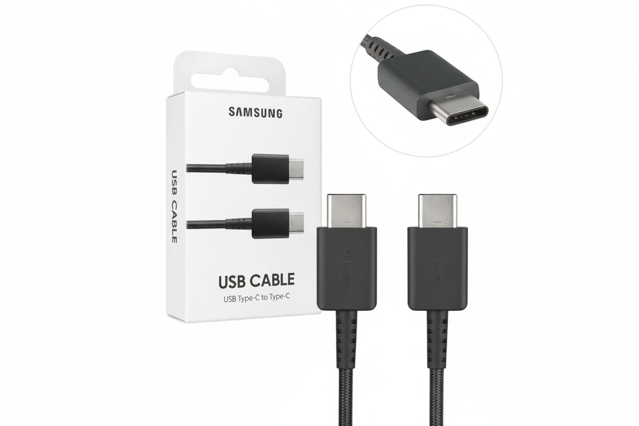 Samsung Datenkabel max. 60 Watt  USB-C auf USB-C - black